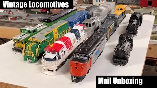 Lots of Vintage Locomotives and Rolling Stock  Mail Unboxing