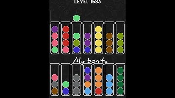 ball sort puzzle level 1583