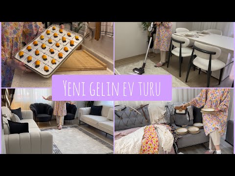 GELİNİMİZİN YENİ EV TURU 🏡 KULLANIŞLI EV DÜZENİ VE DEKORASYONU | EVLENECEKLERE TAVSİYELER |TARİFLER