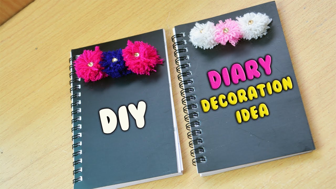 DIY DIary  Notebook Decoration  Idea  YouTube