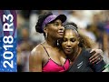 Serena Williams vs Venus Williams in their 30th career matchup | US Open 2018 Round 3