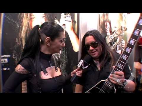 Dean Artist Eric Peterson of Testament, Live at NAMM 09