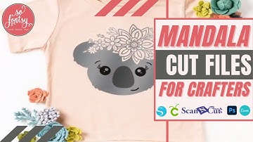 Mandalas Cut Files for Cricut, Silhouette, Scan N Cut & More