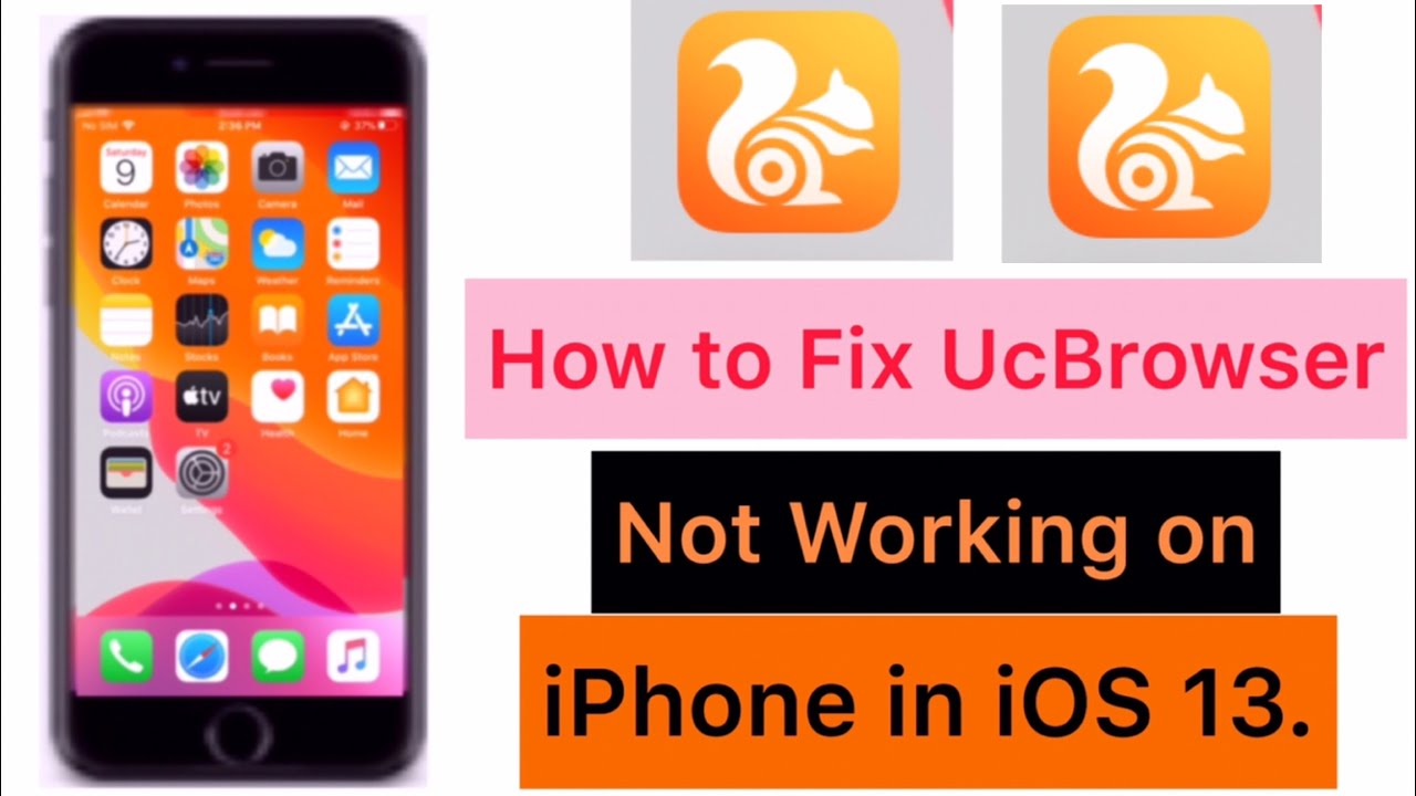 How to Fix Uc Browser Not Working on iPhone in iOS 13 - YouTube