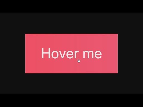 Button Hover Effect | HTML CSS JS