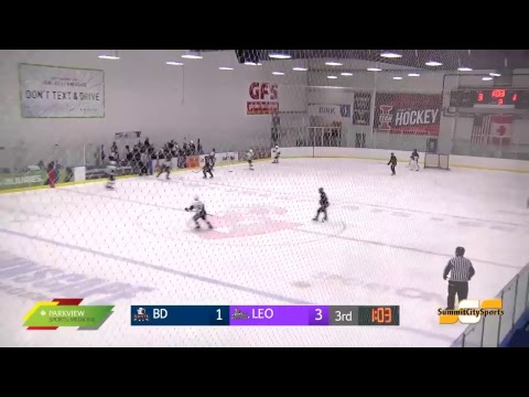 Bishop Dwenger vs Leo | Fort Wayne Amateur Hockey indiana high school athletic association football