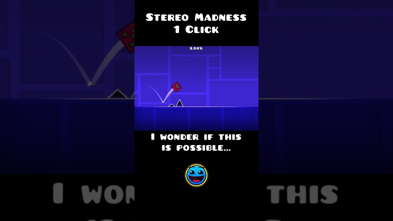 Stereo Madness 1 Click | Geometry Dash