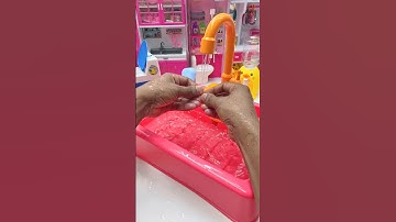 Satisfying with Unboxing & Review Miniature Kitchen Sink | ASMR Video no music #asmrroleplay