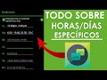 HORAS Y DÍAS Específicos en AUTORESPONDER WA