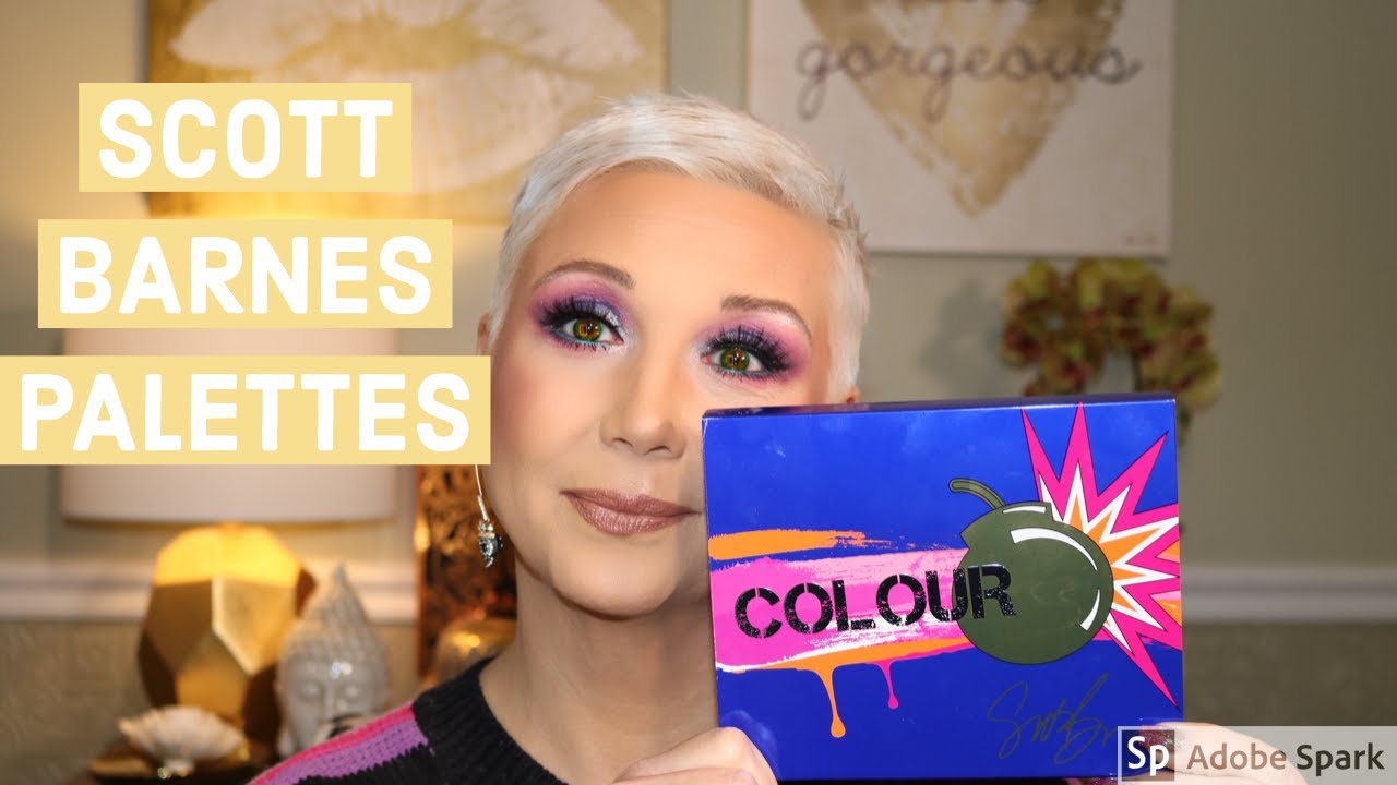 Trying new Scott Barnes Palettes!