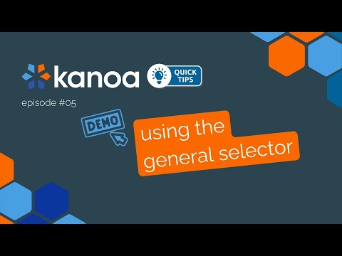 Quick Tips #05: Using the Kanoa General Selector in your Ignition MES Project