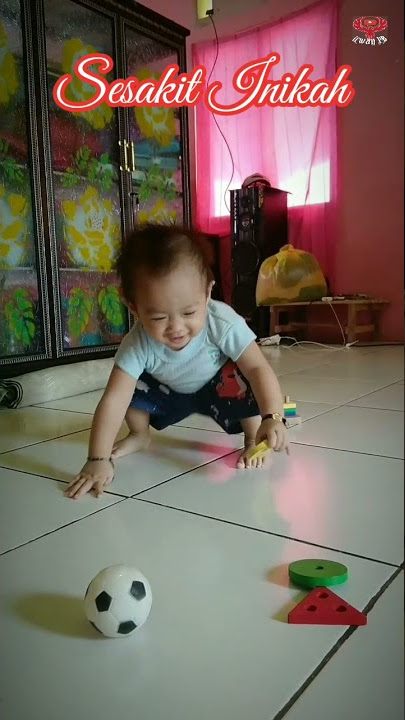 Kelucuan Bayi belajar Berdiri,Sesakit inikah#Shorts