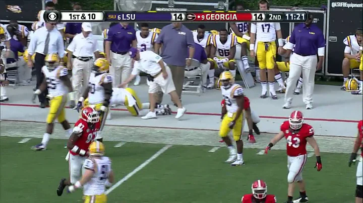 The Prospect Playbook - Todd Gurley Bounce Outside LSU 2013 Injury