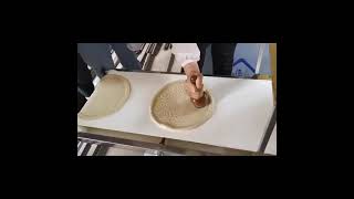 Automatic Pizza Dough Press Pizza Spinner Commercial Economy Manual Clamshell Pizza Dough Presses