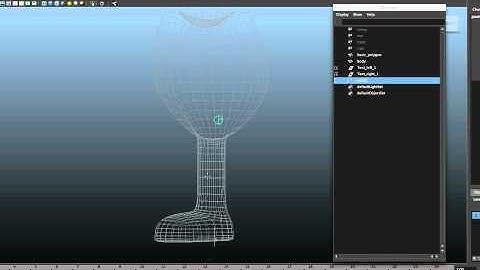 1/11 3D Maya Rigging Tutorial Part 1 The Leg