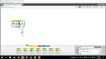 Lego Mindstorms EV3 Programming Large Motors