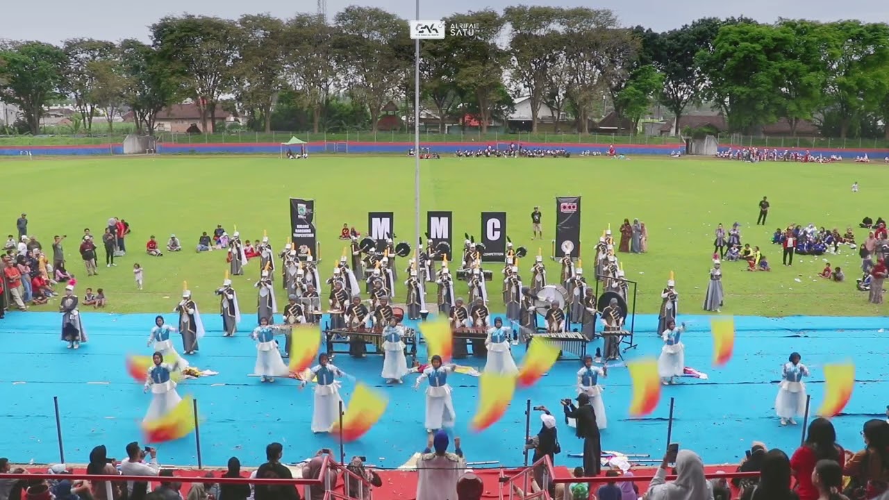 GITA NADA ALRIFA'IE - Sholawat Asyghil, (Juara 1 NonBrass Marching Band Concert) || MMC 2023