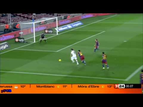 FC.Barcelona 5-1 AD Ceuta - Nolito Milito Pedrito ...