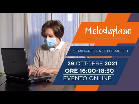 Seminario Pazienti-Medici Mielodisplasie 29 ottobre 2021