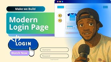 Make We Build Modern, Responsive Login Page Together - CSS Project