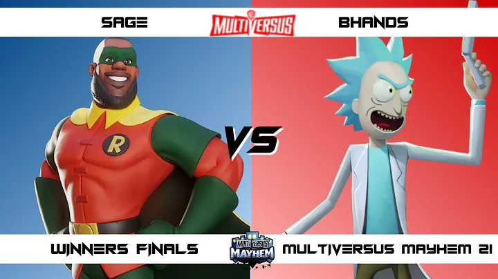MultiVersus Mayhem 21 Winners Finals SAGE (LeBron)...