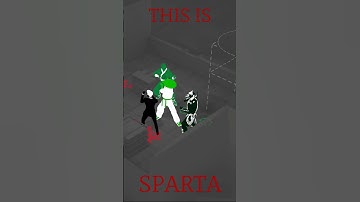 THIS IS SPARTA   Fights in tight spaces #gaming #games #steam