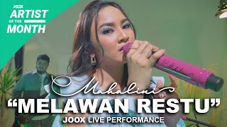 Download lagu Mahalini - Melawan Restu  Joox Live Performance  mp3
