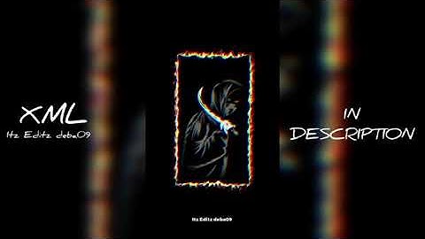 WELCOME TO MY DARK SIDE 👿 || NEW ATTITUDE XML FILE 📁NEW TRENDING 📈 XML FILE BY @itzeditz_deba0928