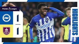 PL Highlights: Brighton 1 Burnley 1