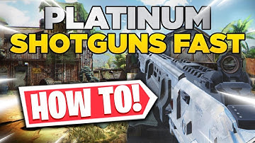 Platinum Shotguns FAST!! How To Easily Get Shotgun Longshots and Headshots! (Tips & Tricks)