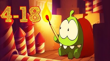 Cut the Rope Experiments 4-18 Walkthrough - Rocket Science