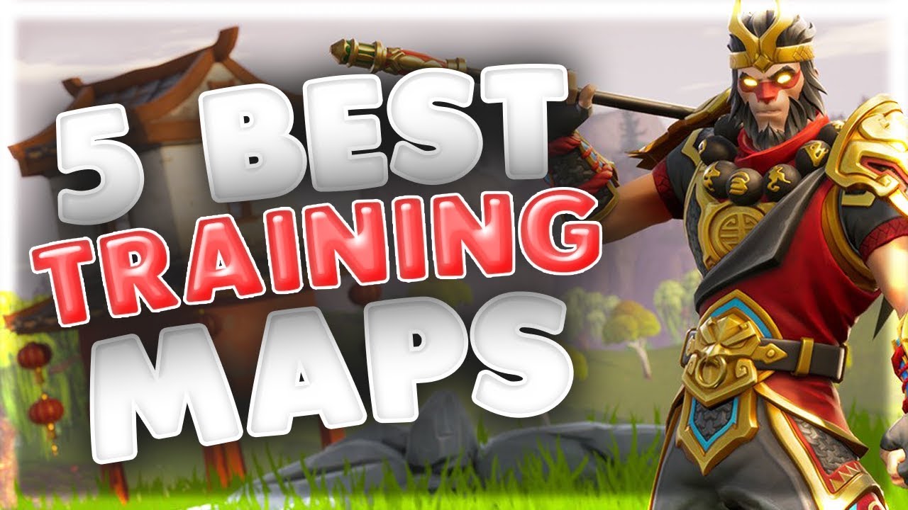 5 BEST TRAINING MAPS IN FORTNITE! [With Codes] - YouTube