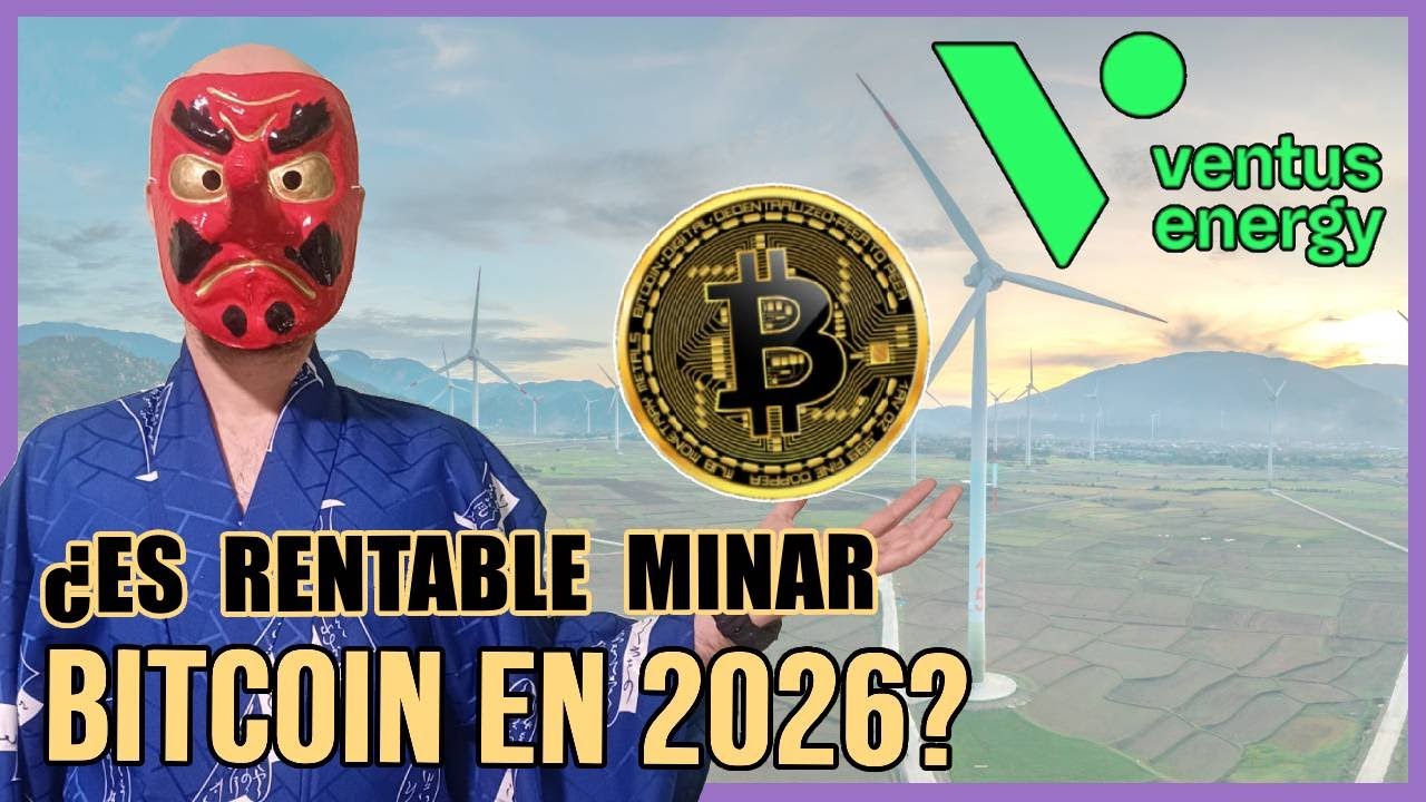 ¿Minar BITCOIN en 2026 sigue siendo rentable? Análisis del proyecto de  VENTUS ENERGY