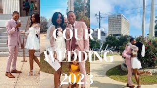 2023 COURTHOUSE WEDDING VLOG| I’m MARRIED |WEDDING VLOG