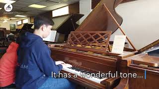 Playing Queen We Are The Champions on 100+ Year Old Bechstein Grand Piano | Cole Lam 15 Years Old