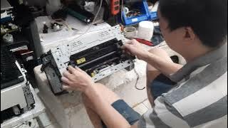 Hướng dẫn tháo Belt và bảo dưỡng lại máy in Màu HP CP1025 - Canon 7018C nhanh chóng đơn giản