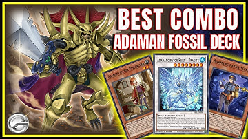 Best Combo! Adamancipator with Fossil Warrior | Duel Links