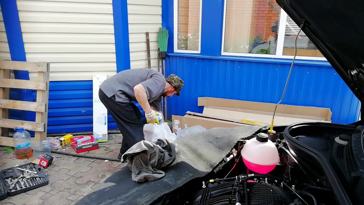 Нулевое ТО Лада Веста - YouTube