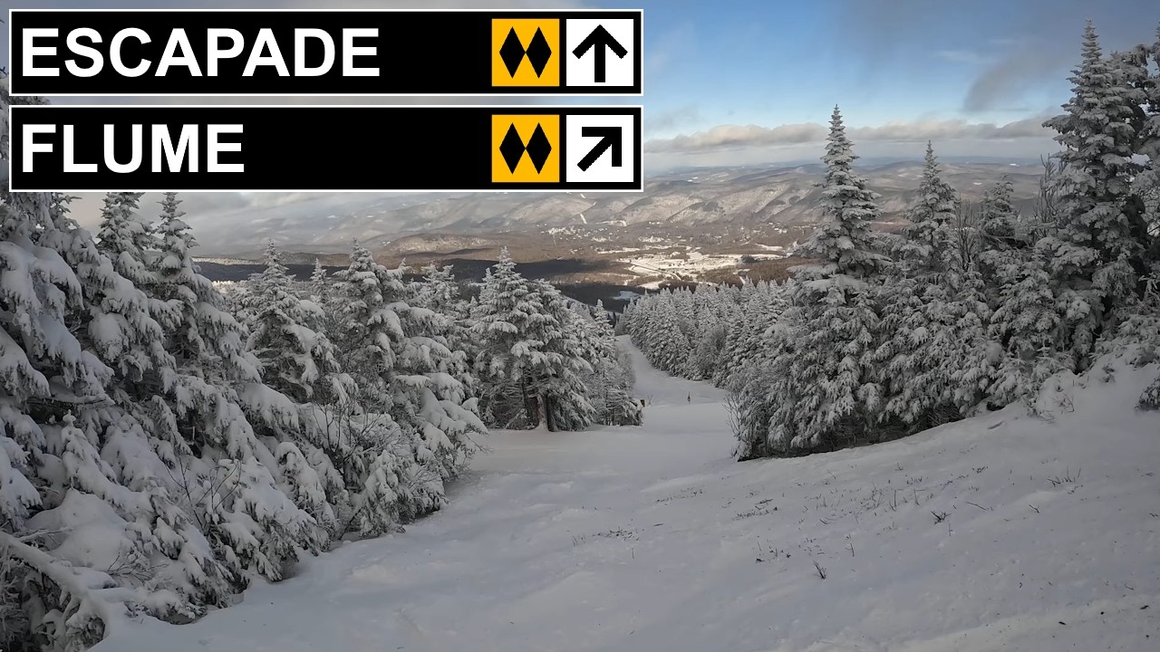 Killington, VT - ◊◊ Escapade to Flume (12-15-25) [4K]
