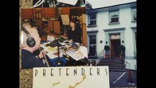Dan Orr and Chrissie Hynde at Abbey Road Studios