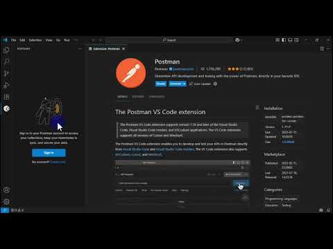 ❤️ INSTANT: Installing the Postman Extension in Visual Studio Code: A Step-by-Step Guide | English
