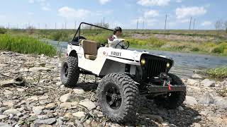 Rc Car 1/6 Jeep Willys Scale Mt Off Road My Third Willys
