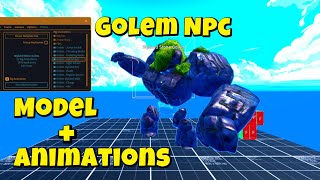 Golem NPC + Animation Set [ROBLOX]