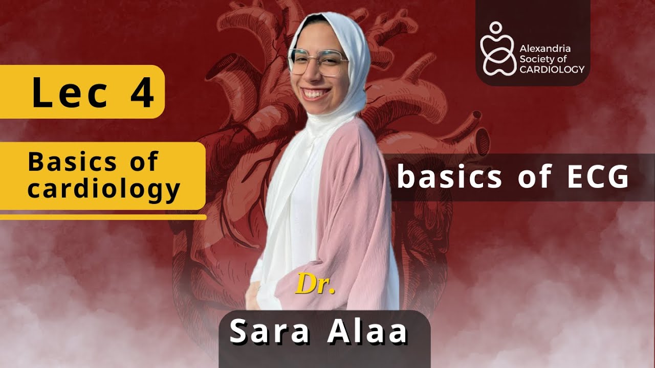 Lecture 4 | electrical activity - basics of ECG | Dr Sara Alaa