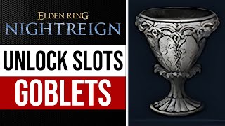 Elden Ring Nightreign How to Unlock Slots Goblets Easy Guide