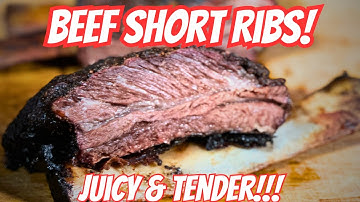 How To Smoke The Juiciest, Most Tender Beef Short Ribs Ever