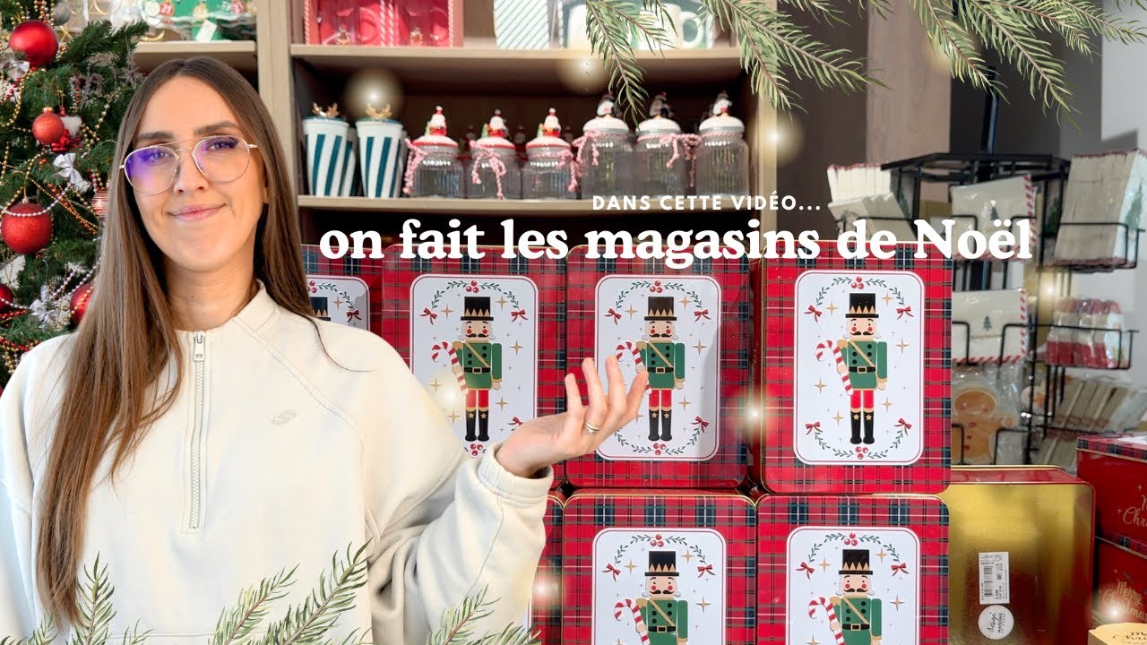 Les plus belles trouvailles de Noël ✨ | Shopping déco B&M, Action, Gifi, Maison du Monde