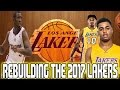 NBA 2K16 MY LEAGUE REBUILDING THE 2017 LOS ANGELES LAKERS BRANDON INGRAM CP3 