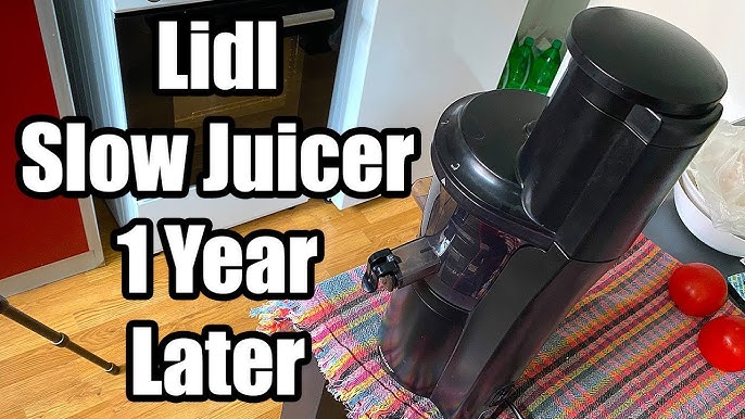 SilverCrest Slow Juicer SSJ 300 A2 UNBOXING (Lidl 300W 60rpm clean) -  YouTube