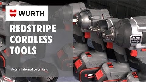 Würth RedStripe | Cordless Power Tools